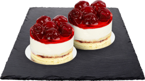 Тістечко Йогуртове з вишнею