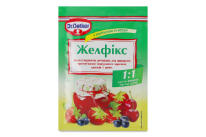 Желфикс с пектином из яблок 1:1 Dr.Oetker м/у 20г