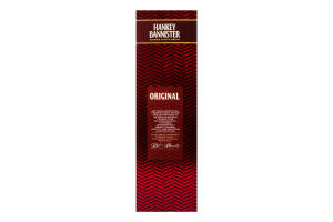 Набор Виски 0.7л 40% + 2 стакана Hankey Bannister к/у