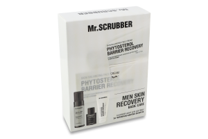 Набор подарочный базовый для ухода за мужской кожей лица Mr.Scrubber 3шт
