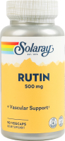Добавка диетическая капсулы 500мг Рутин Solaray 90шт