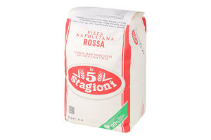 Мука из мягких сортов пшеницы Pizza Napoletana Rossa Le 5 Stagioni в/с м/у 5кг