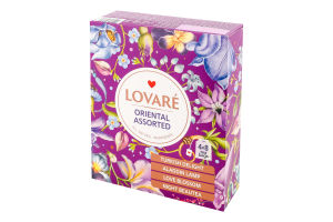 Чай чорний Oriental Assorted Lovare к/у 32х2г