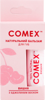 Бальзам для губ натуральний з бджолиним воском Вишня Comex 5мл