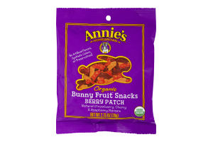Annie's Homegrown Organic Bunny Fruit Snacks Berry Patch