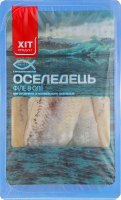 Сельдь филе в масле Хіт продукт лоток 500г