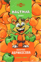 Пастила пухка Яблучно-абрикосова Пригощайся к/у 80г