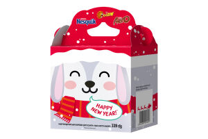 Набір кондитерських виробів Друзі Санти Nesquik&Lion&Aero к/у 339г