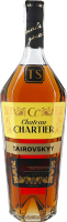 Бренди 500мл 37% виноградный ординарный Tairovskyy Special Chateau Chartier бут