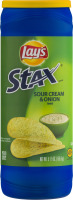 Lay's Stax Potato Crisps Sour Cream & Onion