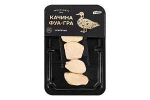 Фуа-гра качина скибочками заморожена в/у