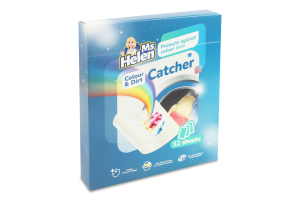 Салфетки-ловушки для цвета и грязи Ms Helen 12шт