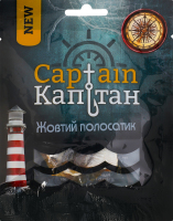 Полосатик желтый соленый сушеный Captain м/у 18г