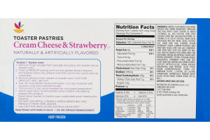 Ahold Toaster Pastries Cream Cheese & Strawberry - 6 CT