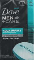 Dove Men+Care Aqua Impact Body and Face Bar