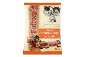 Корм сухой полнорационный для котов Оптимальный Ройчер м/у 400г