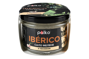 Сало молотое с чесноком Iberico Palko с/б 160г