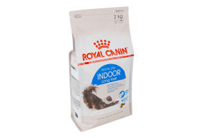 Корм сухий для котів з довгою шерстю Indoor Royal Canin м/у 2кг
