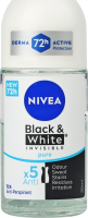 Антиперспірант Чистий Чорне та біле Невидимий Nivea 50мл
