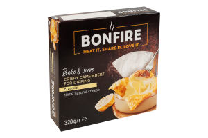 Сыр 58% мягкий сычужный Сrispy camembert for dipping Classic Bonfire к/у 320г