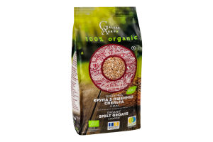 Крупа из пшеницы резаная органическая Спельта Galeks Agro м/у 400г