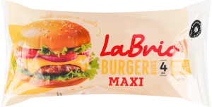Булочка с кунжутом Бургер макси LaBrio м/у 4х75г