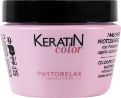 Маска для защиты цвета окрашенных волос Keratin color Phytorelax 250мл