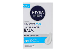 Бальзам после бритья для чувствительной кожи Охлаждение Nivea Men 100мл