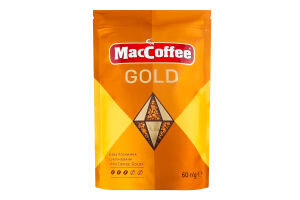 Кава розчинна сублімована Gold MacCoffee д/п 60г