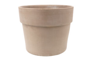 Горщик д/квітів Перфетто 3,2л мокко кераміка 20*16см Шинкар