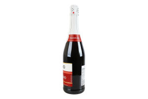 Напиток винный 0.75л 6.5% красный полусладкий слабоалкогольный газированный Салюте россо Фраголино Turino бут