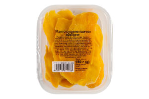 Манго сушеный язычки Натуральні продукти п/у 150г