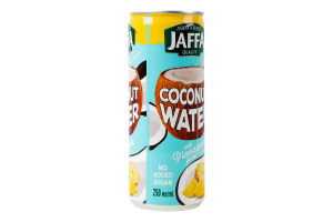 Вода кокосовая стерилизованная с соком ананаса Jaffa ж/б 250мл