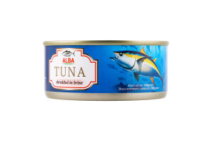Тунец салатный в собственном соку Alba Food ж/б 150г