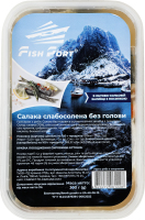 Салака в уксусно-солевой заливке с посыпкой Fish Port сл/с б/г п/у 300г