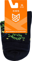 Носки детские MovementStandard №MS M0402S 33 24-26 тёмно-синий