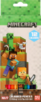 Олівці кольорові Yes! Minecraft 12кол