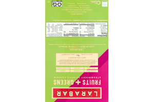 Larabar Fruit & Nut Food Bar Fruit + Greens Strawberry Spinach Cashew - 15 CT