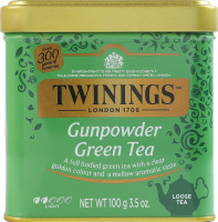 Чай зеленый листовой Gunpowder Twinings ж/б 100г