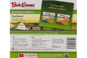 Bob Evans Breakfast Bakes Southwest with Peppers, Egg, Cheese & Hash Browns - 4 CT