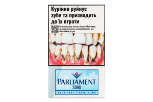 Сигареты с фильтром Parliament Soho Compact Silver 20шт