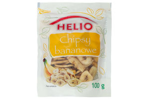 HELIO БАНАНИ СУШЕНІ 100Г