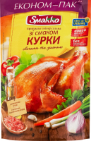Приправа універсальна зі смаком курки, овочами та зеленню Smakko д/п 160г