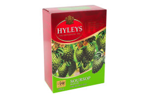 Чай чорний цейлонський байховий суцільнолистовий з додаванням рослинної сировини Саусеп Hyleys к/у 100г