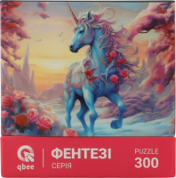 Пазли Коник Єдиноріг 300елементів Qbee