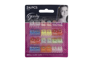 Goody Glam Girls Small Claw Clips - 24 CT