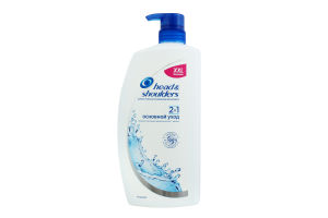 HEAD & SHOULDERS Шампунь та бальзам-ополіскувач 2в1 проти лупи Основний догляд 900мл