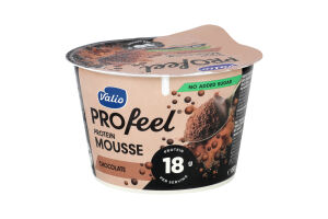 Мус протеїновий Шоколад безлактозний 150г стакан Valio PROfeel