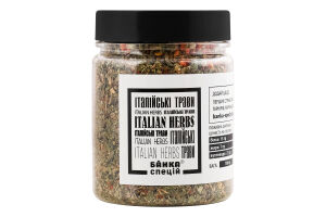 Суміш спецій Італійські трави Банка Спецій п/б 100г