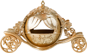 Прикраса новорічна Mislt Карета 3Д